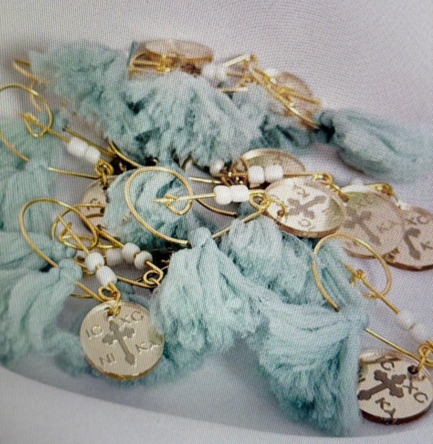 50 Witness Pin Set with box - Seafoam