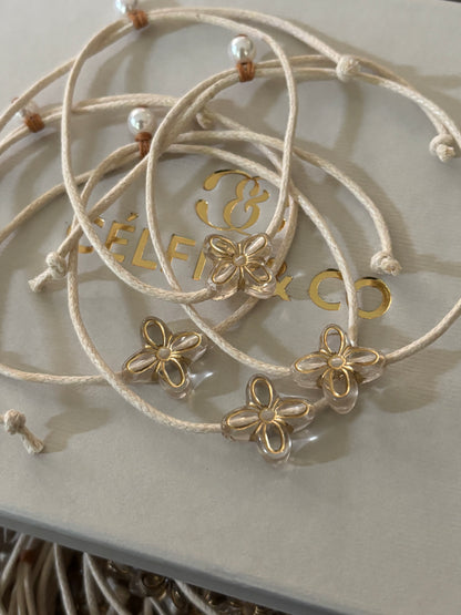 50 pieces with Box Witness Bracelets - Ivory Cross