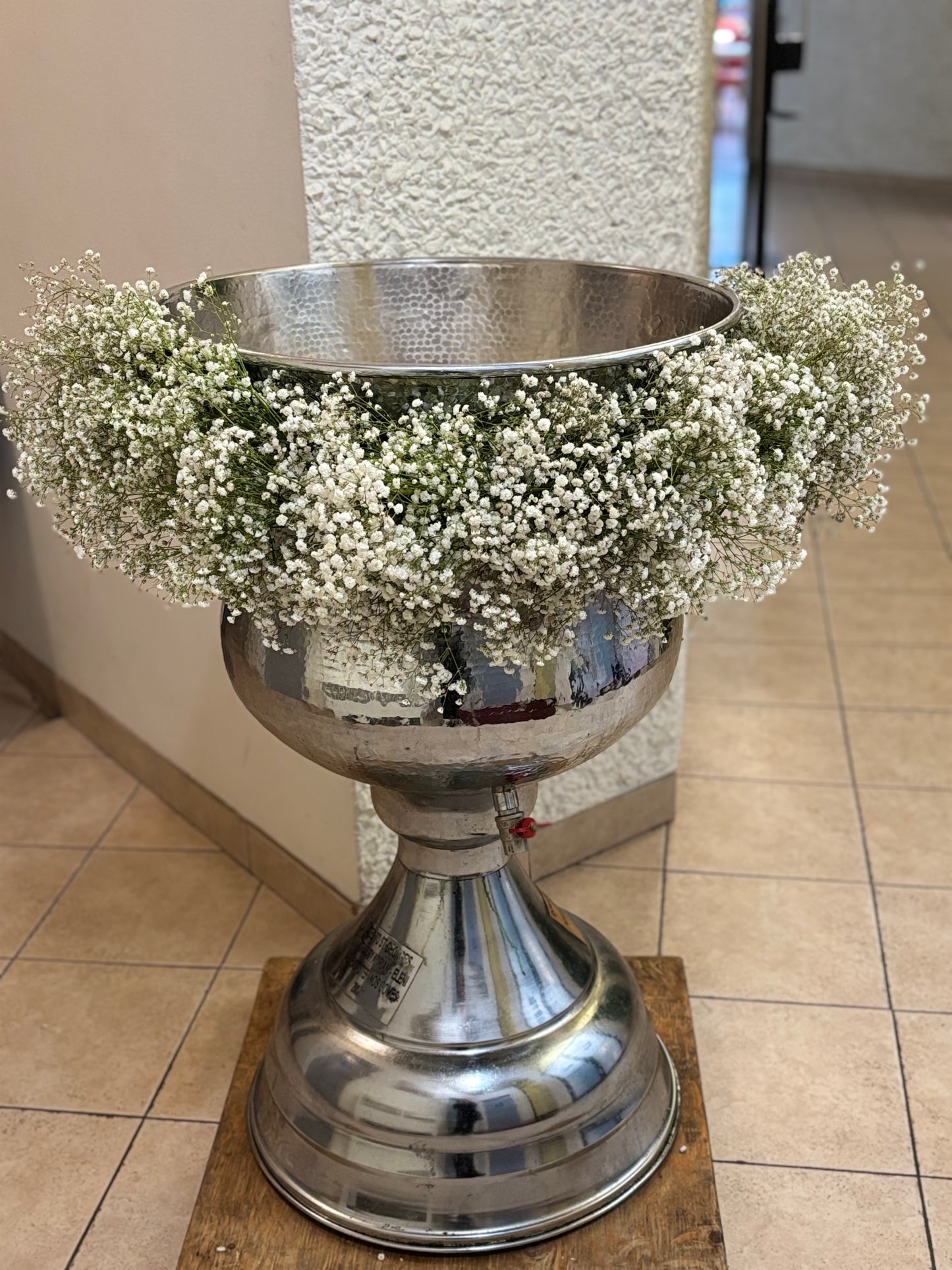 Baptismal Font florals